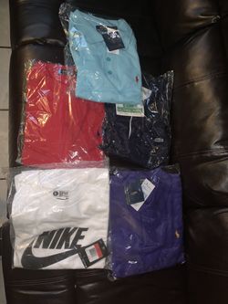 NEW SHIRTS JACKETS NIKE,POLO,LACOSTE AND MORE TEXT ME FOR PRICE