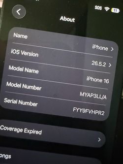 iPhone 16