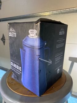 Classic Enamel Coffee Pot Percolator
