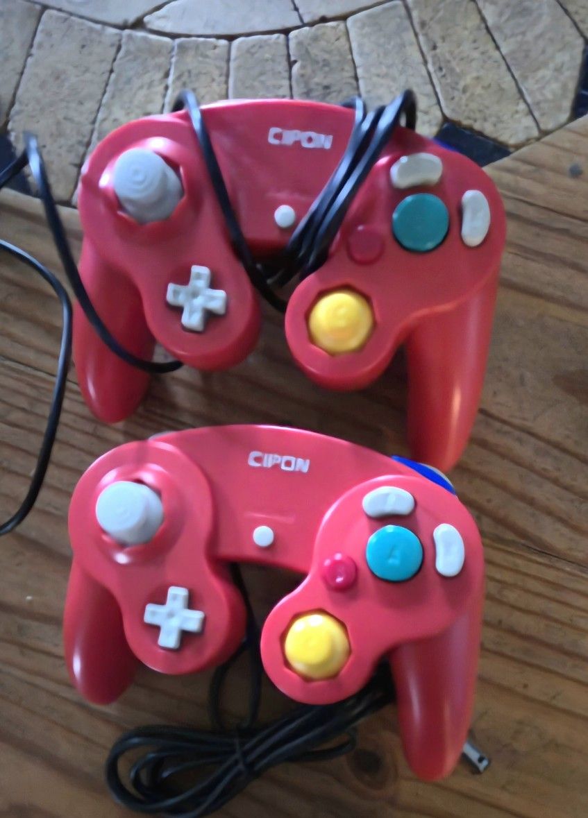 GameCube Controllers Nintendo by CIPON GameCube Blue, Wired