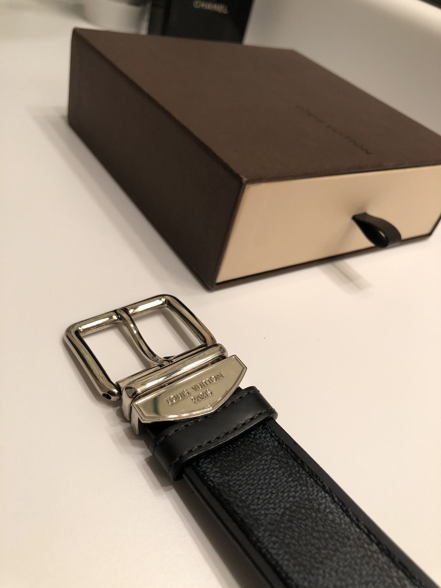 Louis Vuitton Damier Print Belt