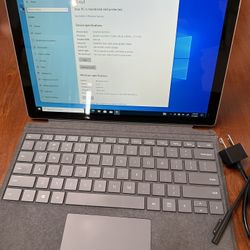Surface Pro Model 1796-  Intel Core i5, 8GB RAM, 250GB SSD