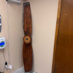 1940s War Time Solid Wood Propeller 6’6