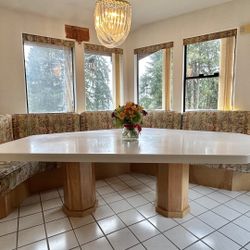 Beautiful Vintage Built In Entire Breakfast Nook