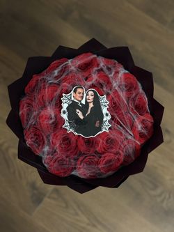 Morticia And Gomez Rose Bouquet
