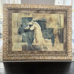 Horse picture frame