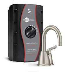 InSinkErator H-HOT100SN-SS Instant Hot Water Dispenser System with Stainless Steel Tank, Satin Nickel