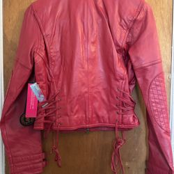 Genuine  100% Lambskin Leather. Made By Thalia Sodi . Women’s Small