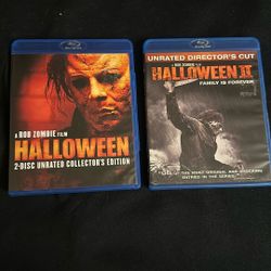 Halloween Rob Zombie Blu Ray Movies 