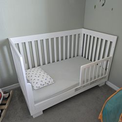 Babyletto Modo 3-in-1 Convertible Crib with Toddler Bed Conversion Kit