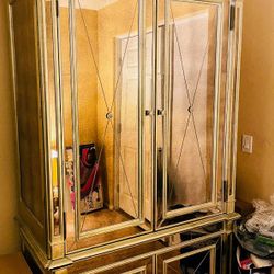 Borghese Mirrored Armoire 