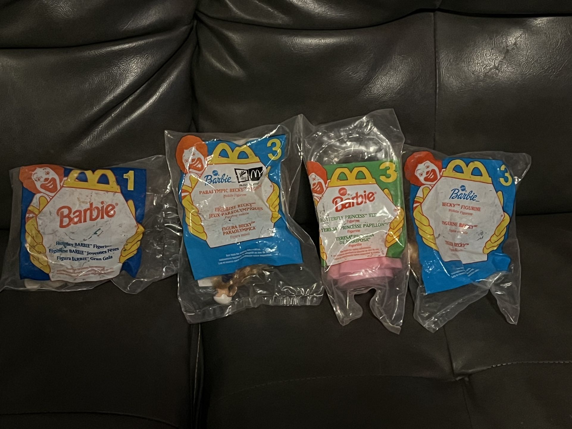 McDonalds Barbie Happy Meal Toys 