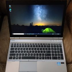 Hi Speed HP EliteBook 16" Laptop Intel Core i7 CPU 16 GB Ram 250 GB SSD ATI Radeon Graphics Webcam HDMI WiFi Bluetooth Windows 10 Pro 64 