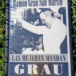 Vintage Cuban President Poster Framed