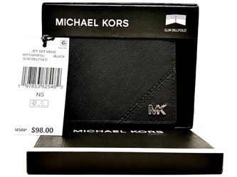 Michael Kors Men's Jet Set Slim Billfold Wallet