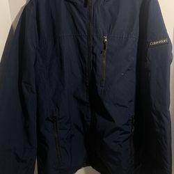 Calvin Klein Heavy Weight Jacket With Hood 
