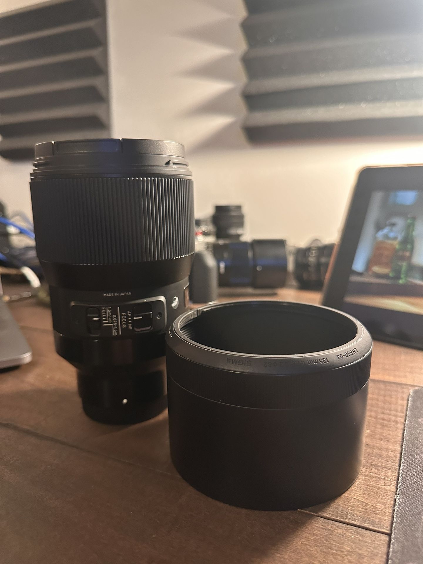 Like New: gma 135mm f/1.8 DG HSM Art Lens for Sony E