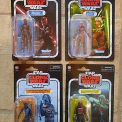 Star Wars The Vintage Collection The Clone Wars TCW. $20 EACH. Check Out My Other SW Items For Sale