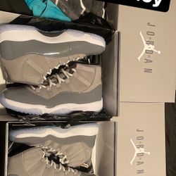 AIR JORDAN 11 RETRO “COOL GREY” Size 10.5/6.5