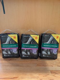 Women's disposable underwear 36 small/medium maximum absorbency