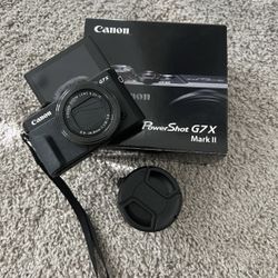 Bundle Canon Canon PowerShot G7 x Mark II Digital Camera with Accessories