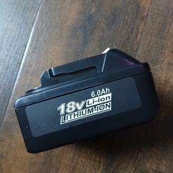 Lithium Ion Battery 18v 6.0ah For Makita Tools 