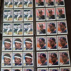 Massive Lot of 1990 Upper Baseball!! Bo Jackson, Rickey Henderson, Nolan Ryan & More. ( 140 Cards).