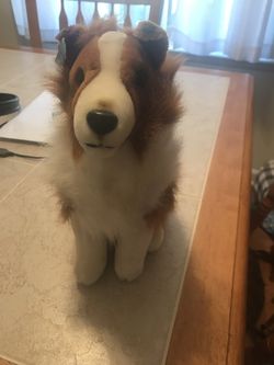 Lassie stuffed animal