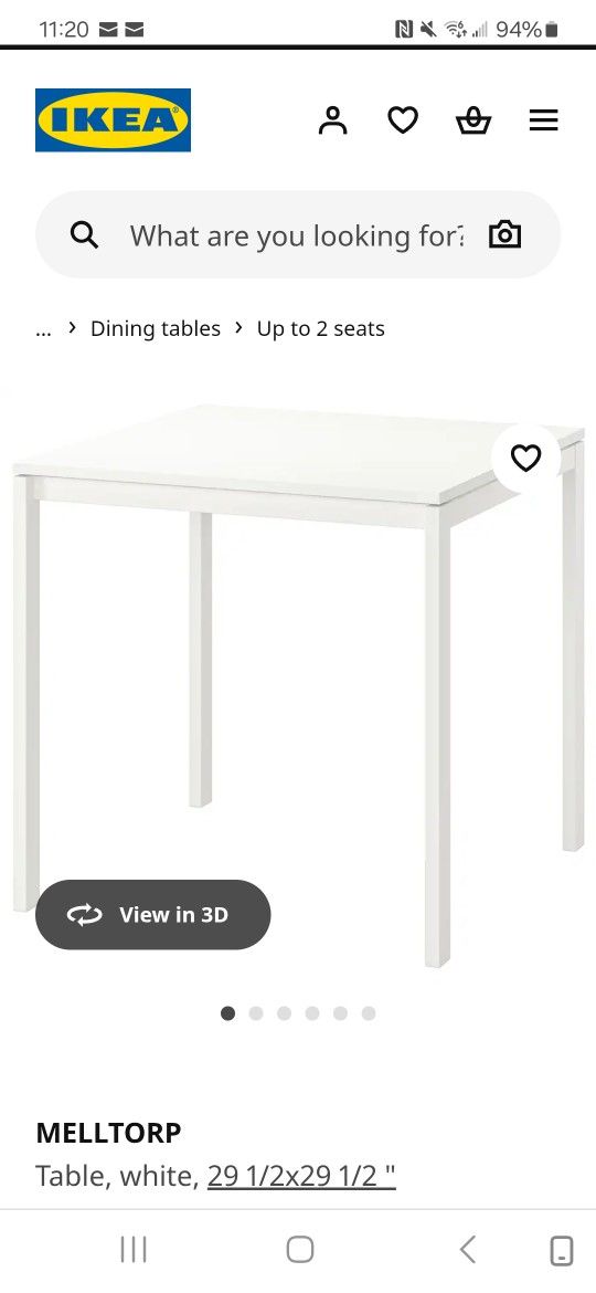 Melltorp IKEA table