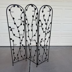 Decorative Wrought Iron Screen Or Room Divider