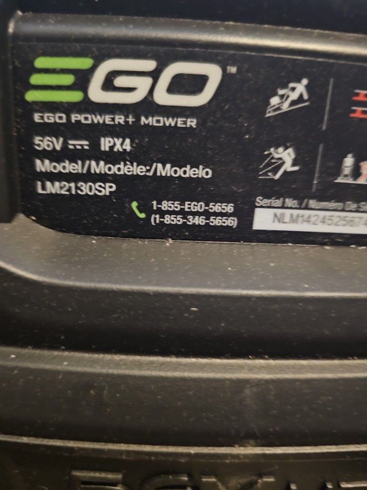 EGO POWER ELECTRIC LAWN MOWER SELF-PROPELLED.....CHARGER IS INCLUDED....BATTERY IS NOT INCLUDED....$ 300