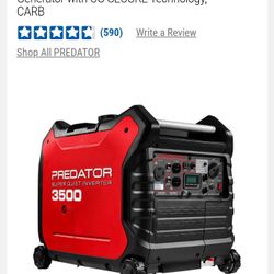 Predator Portable Generator 