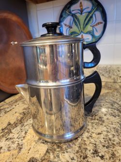 Vintage dripolator coffee pot