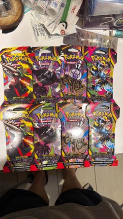 Pitch black full art set of single packs.