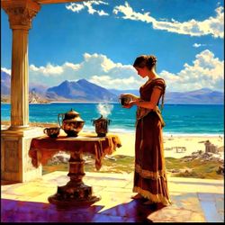 Aegean Sea 🍷 Wine Vessel (Tap On Picture 4 Full View)