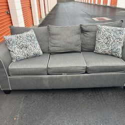 Used In Good Condition Set Of Gray Couches 