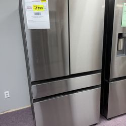 Refrigerator, Samsung Open Box 36” W 29 Cu.ft Fridge