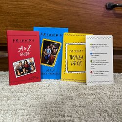 friends: A to Z guide & trivia deck