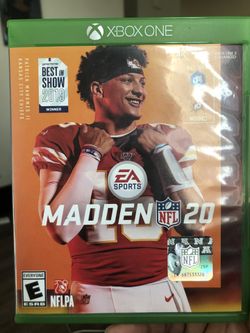Madden 20 Xbox one