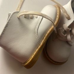 White Leather Walking Shoes Unisex 