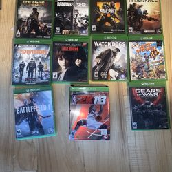 Xbox One Used Game Lot 11 Games