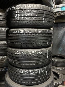 215/55/17 used Bridgestone set