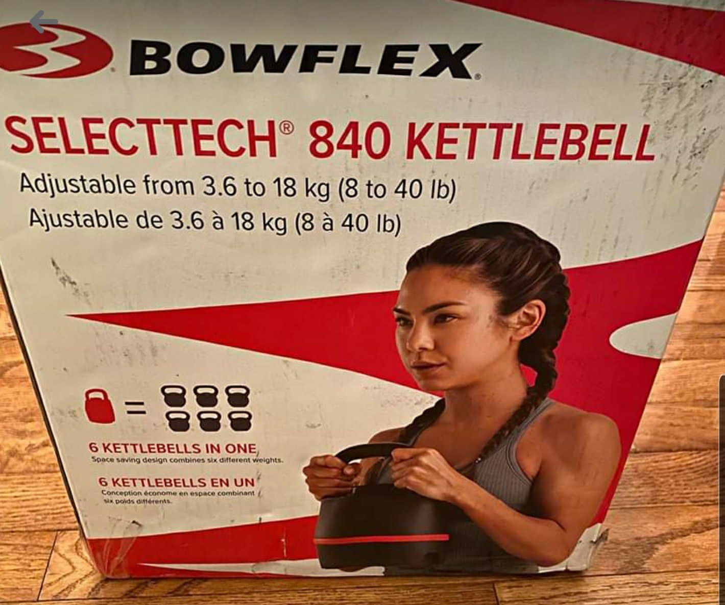 Brand new sealed in Box - Bowflex 840 SelectTech Adjustable Weights