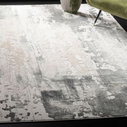 SAFAVIEH 9x12 Rug With 3/8” Thick Rug Pad