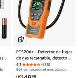 Detector De Fuga De Gas 