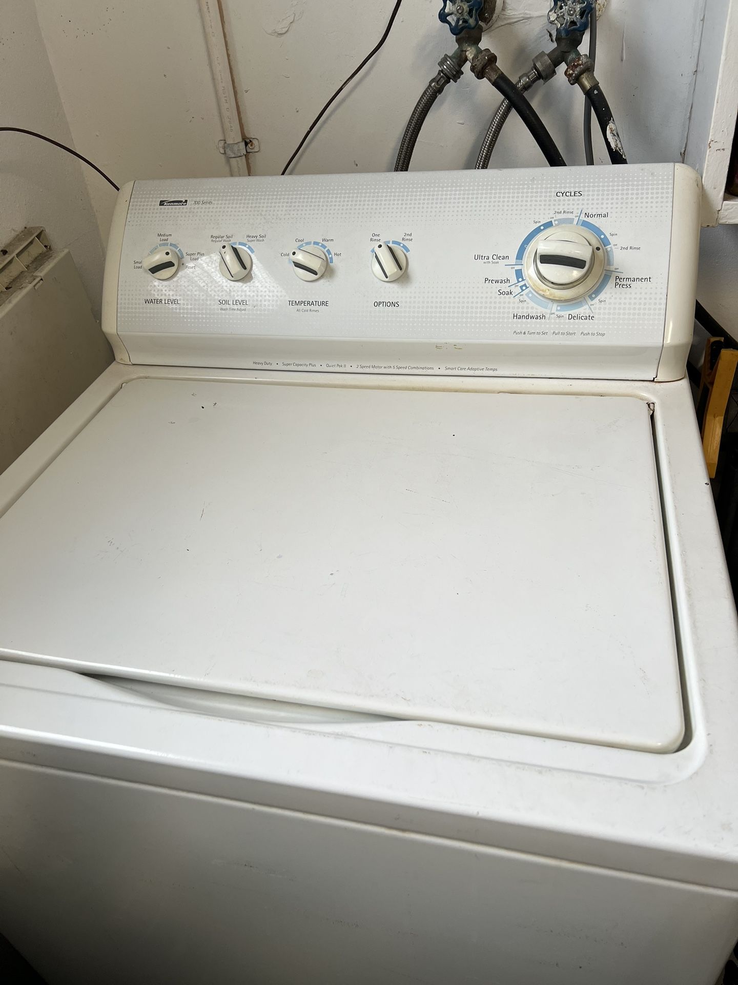 Washer Kenmore 700 Series White