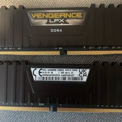 corsair vengeance 2x8gb 3200mhz ddr4 kit 