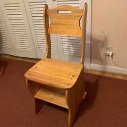 Pennsylvania Dutch folding chair