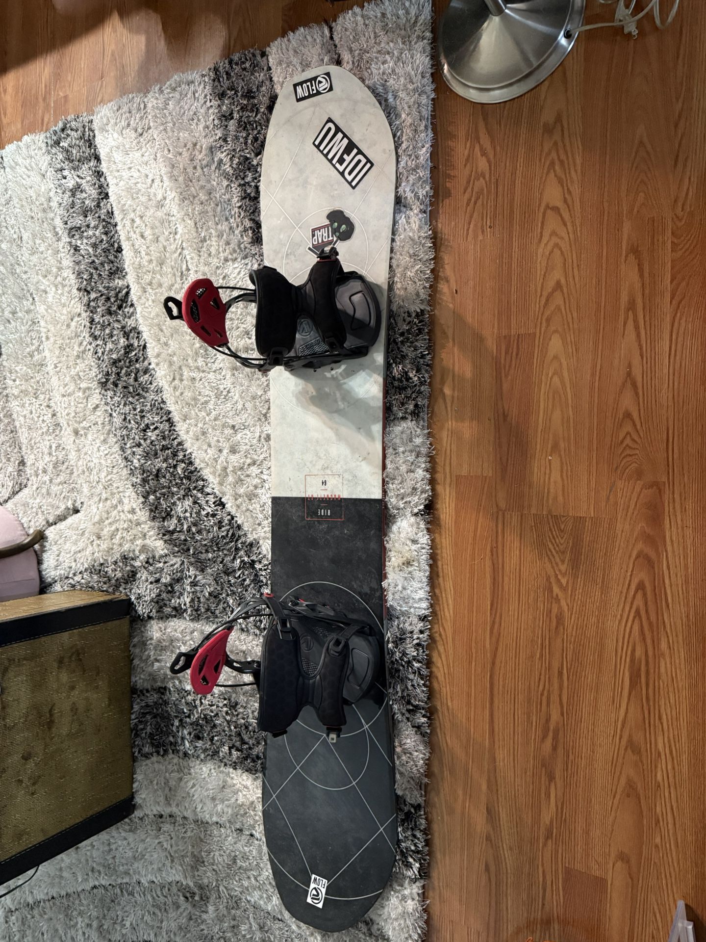 Ride machete Gt 164cm With Brand New Flow Pro Binding