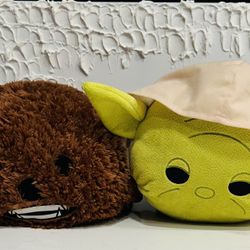 2 Disney Large Tsum Tsum Star Wars Plushies